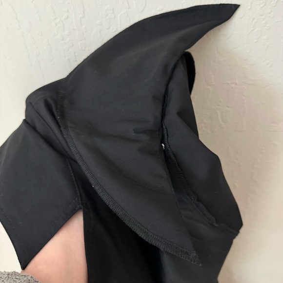 NWT IRO Foxton Long Black Trench Coat Belted Oversized 100% Cotton Poplin 36/S - Picture 14 of 15